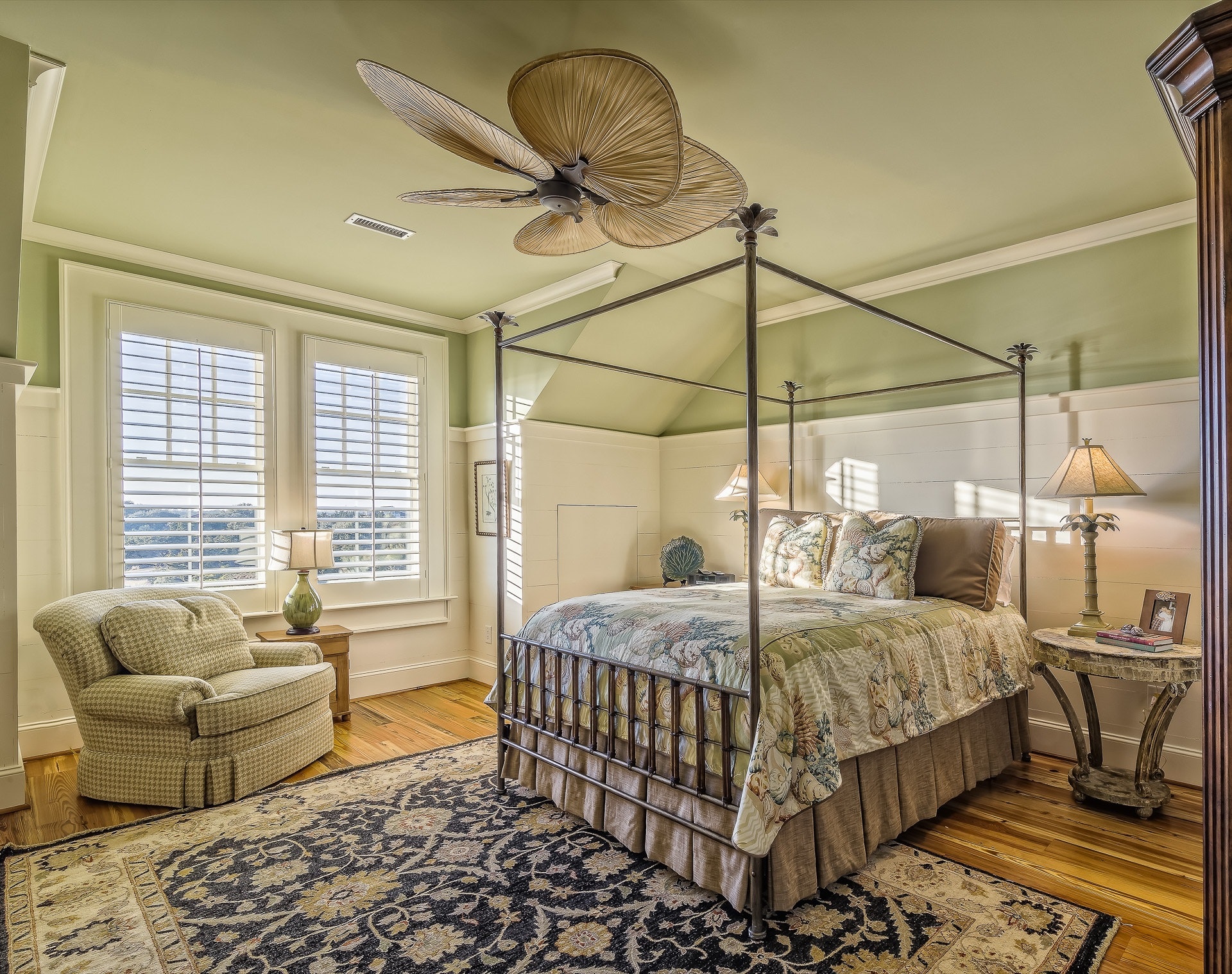 Refinishing hardwood floors with visible scratches and dullness